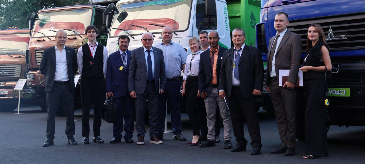 МАЗ ПОСЕТИЛА ДЕЛЕГАЦИЯ ПРЕДСТАВИТЕЛЕЙ МИНИСТЕРСТВА ПРОМЫШЛЕННОСТИ РЕСПУБЛИКИ КУБА