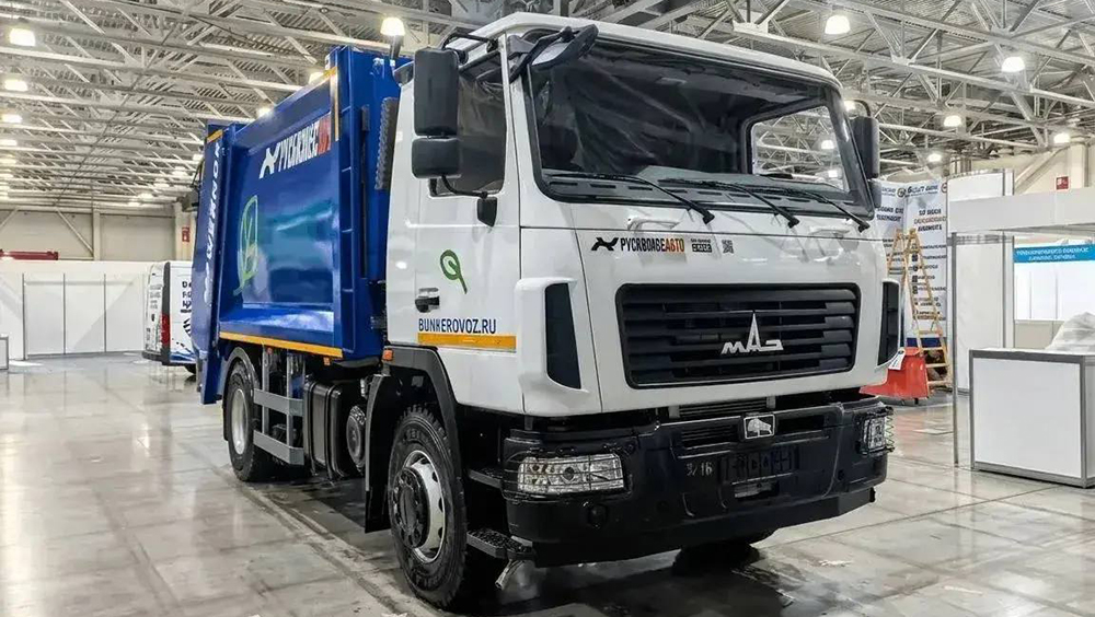 ТЕХНИКА НА ШАССИ МАЗ ПРЕДСТАВЛЕНА НА ВЫСТАВКЕ «ВЭЙСТТЭК 2026»