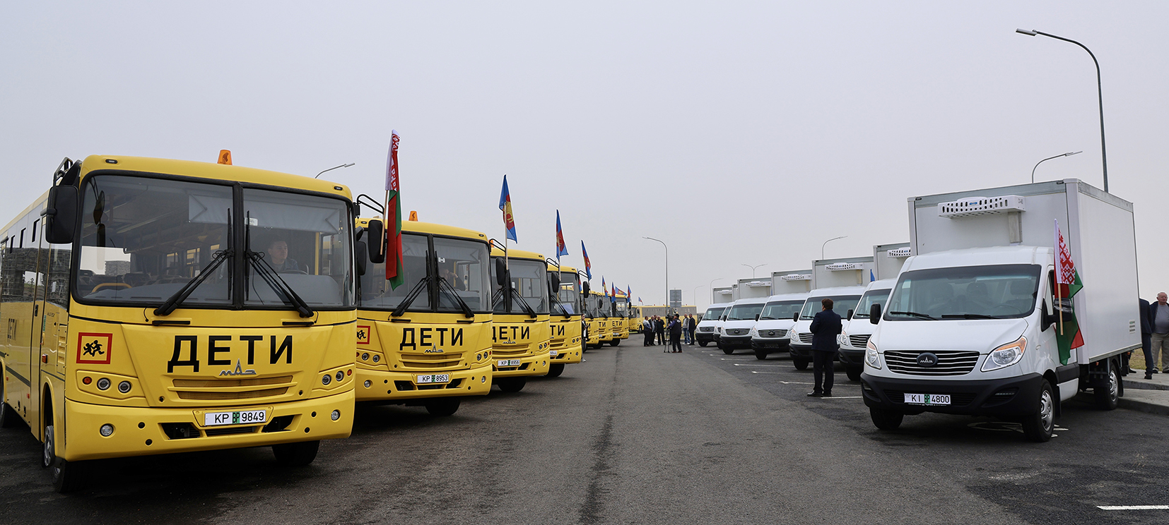 БОЛЕЕ 40 ЕДИНИЦ ТЕХНИКИ МАЗ ПЕРЕДАНО БРЕСТСКОЙ ОБЛАСТИ 