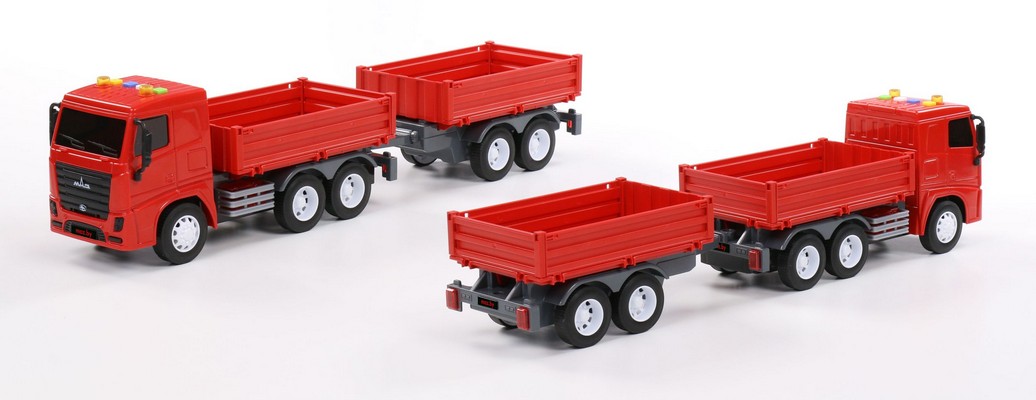 Автомобиль бортовой с прицепом, МАЗ